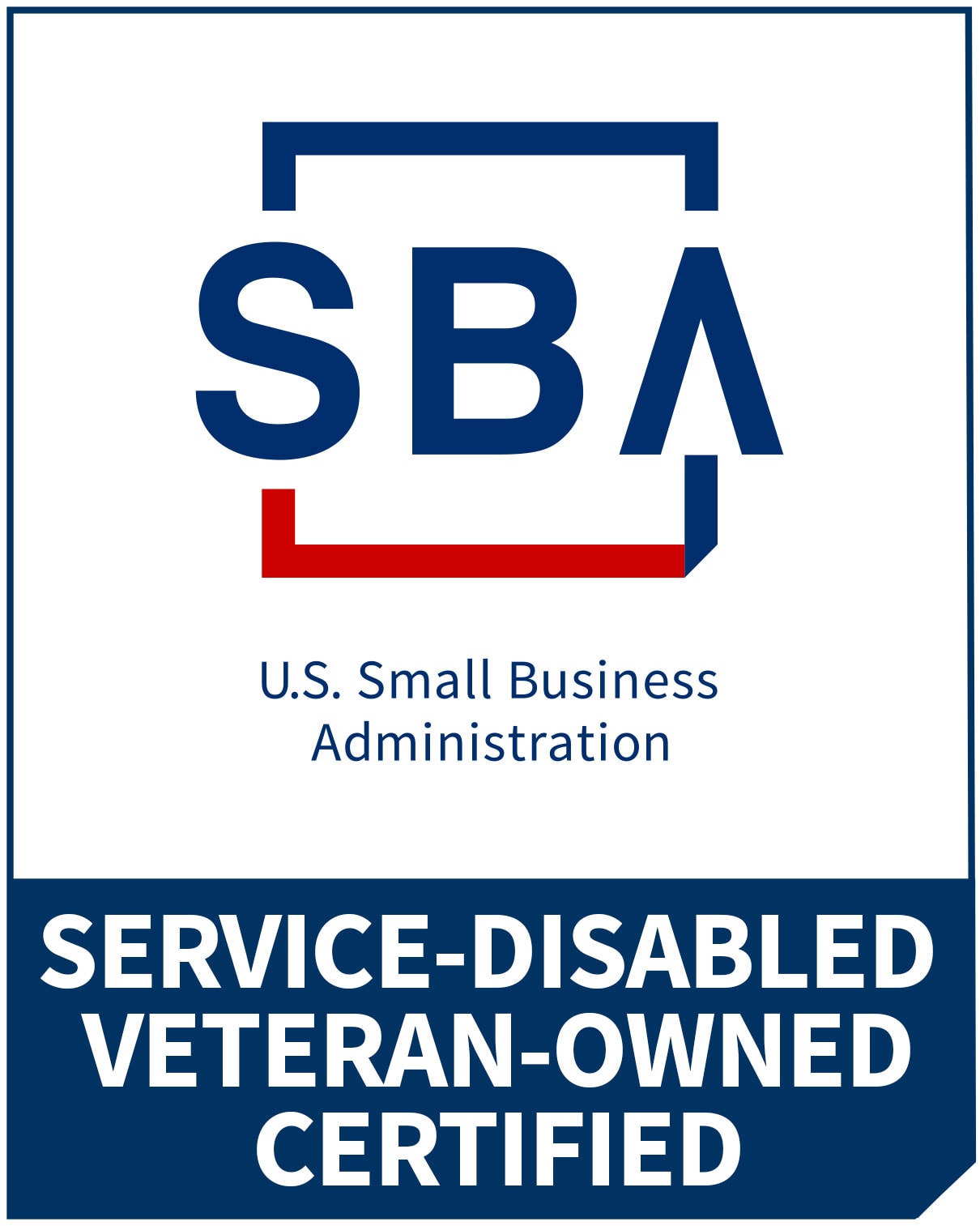 SBA Service-Disabled Veteran-Owned Small Business Certified